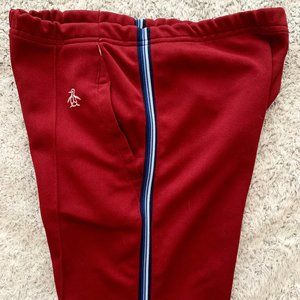 Vintage Munsingwear Penguin Elastic Waist Track Bottoms.